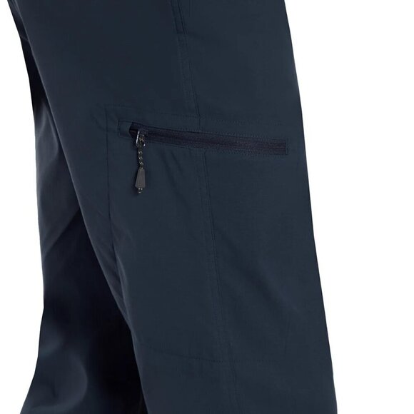 Orvis Mens Tech Pant 32 x 32 Navy Blue Stretch Nylon Spandex Zippered Pocket - Picture 4 of 5